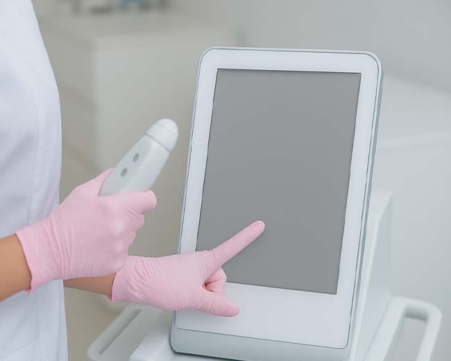 Customized Touch Display for a Rehabilitation Therapy Device